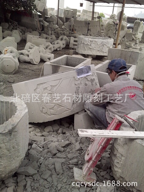 仿古石雕魚缸的常見雕刻內容
